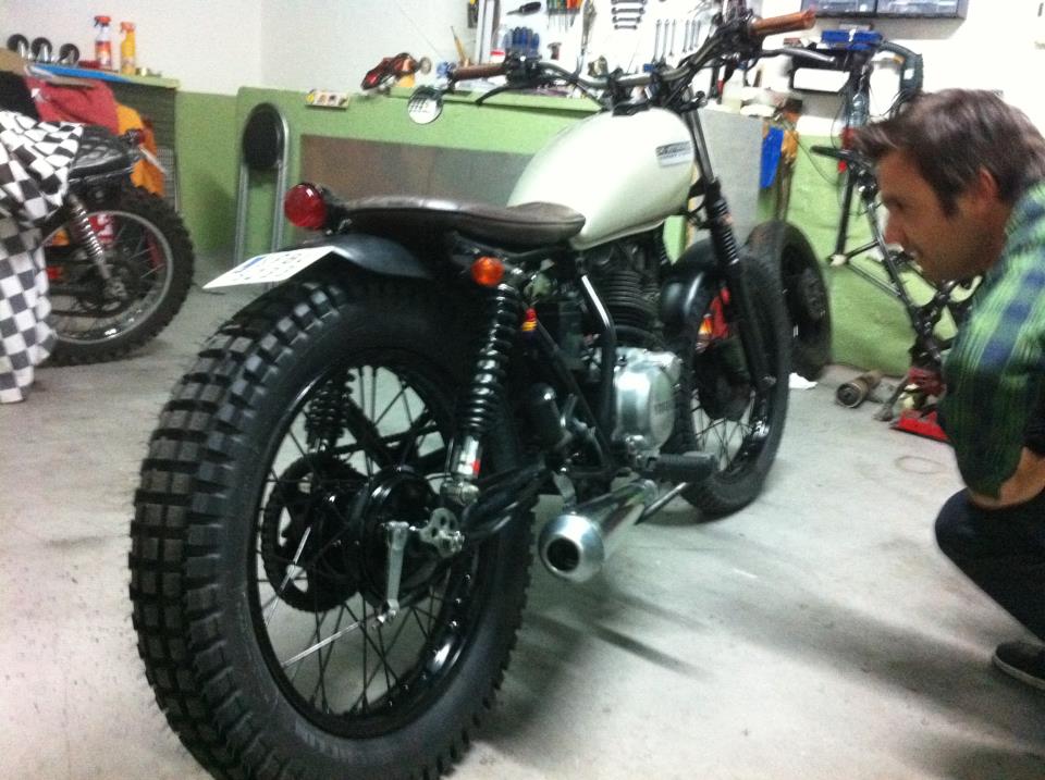 yamaha sr 125 scrambler