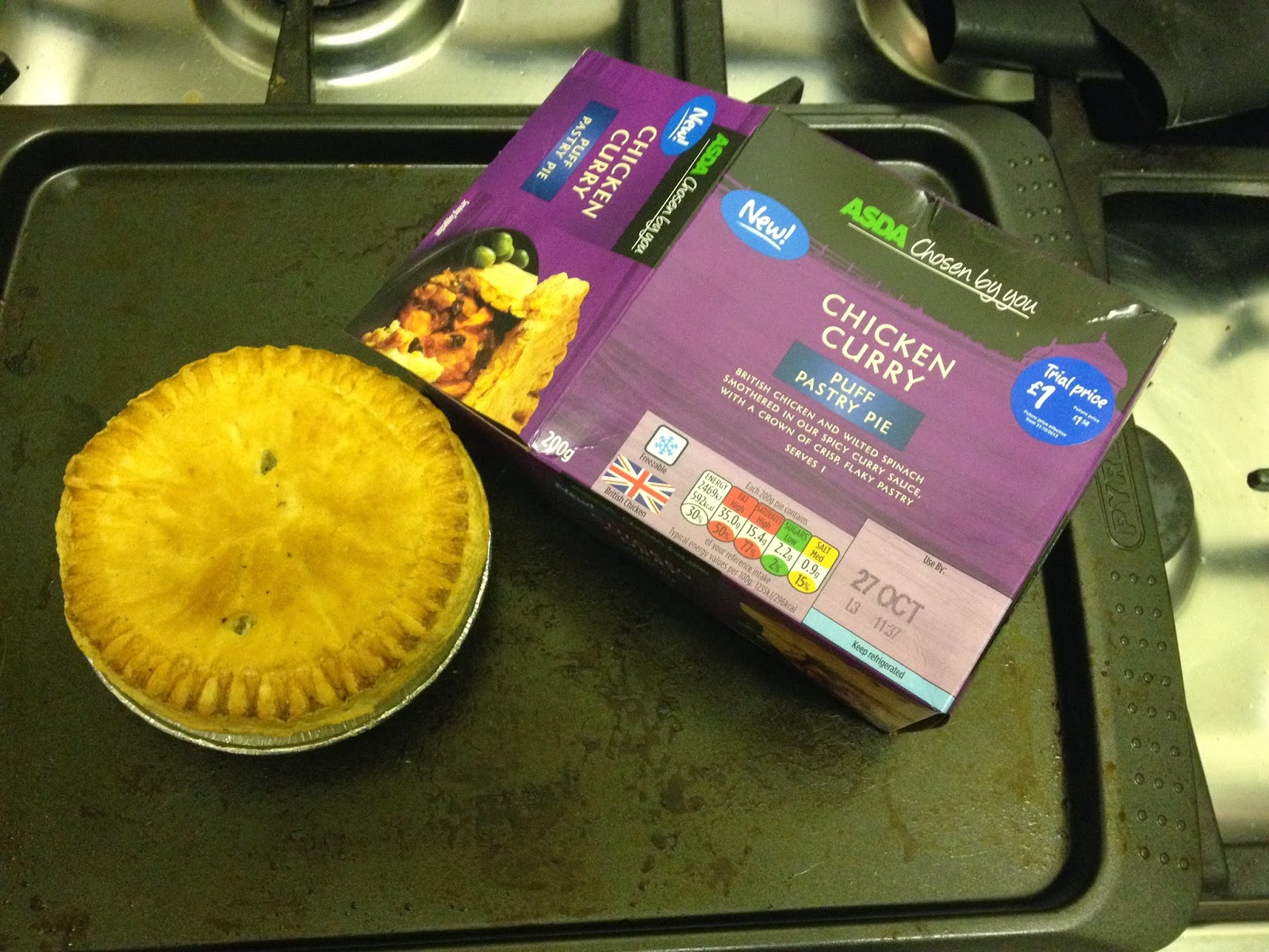 FOODSTUFF FINDS Asda Puff Pastry Pies New Flavours (Asda) [by NLi10]