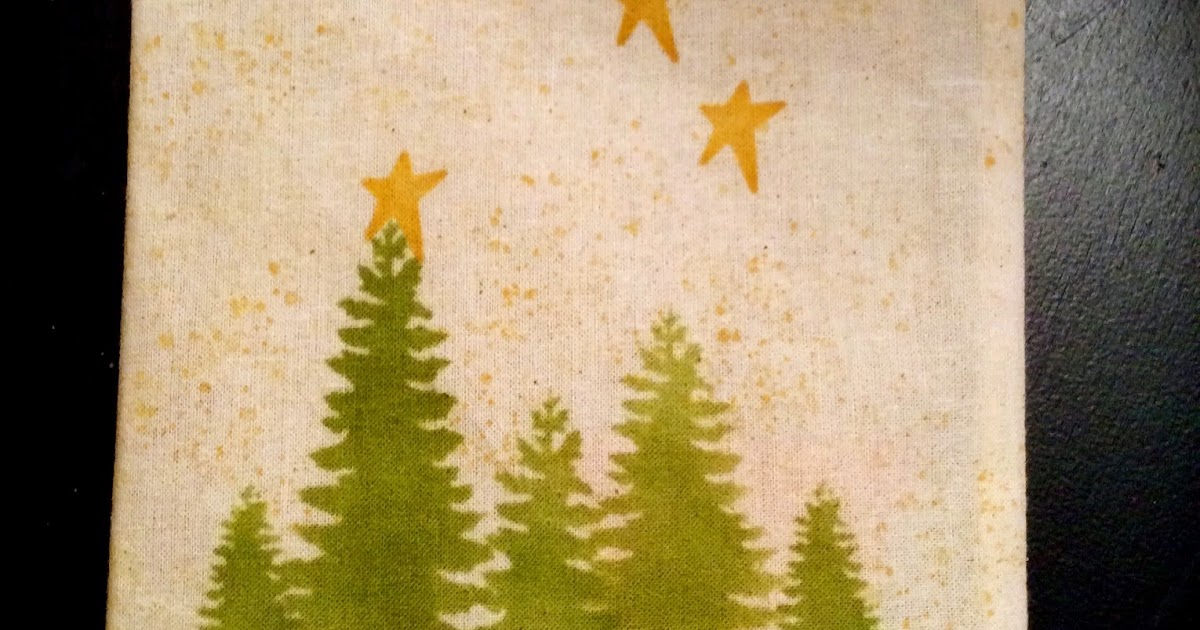 Studio 490 archival ink to stenciled fabric bags...