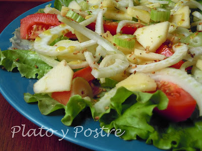 Ensalada de Hinojo y Manzana