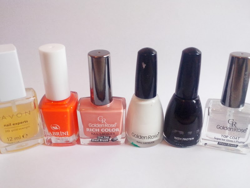 31DC2014 Day 2: ORANGE Nails - Bunny Nails