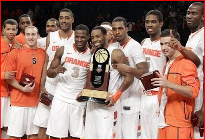 Syracuse celebrates its NIT championship