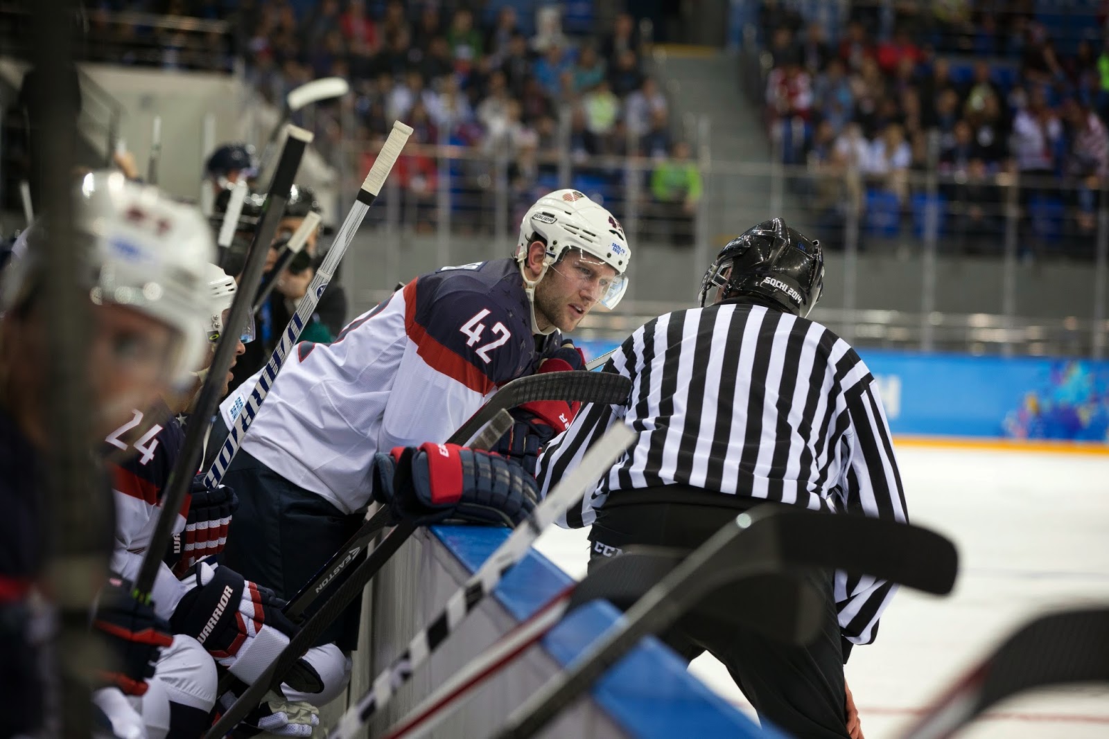 Hockey Player David Backes Team Usa Jersey David Backes Hotsell