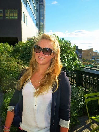 On the High Line in New York City