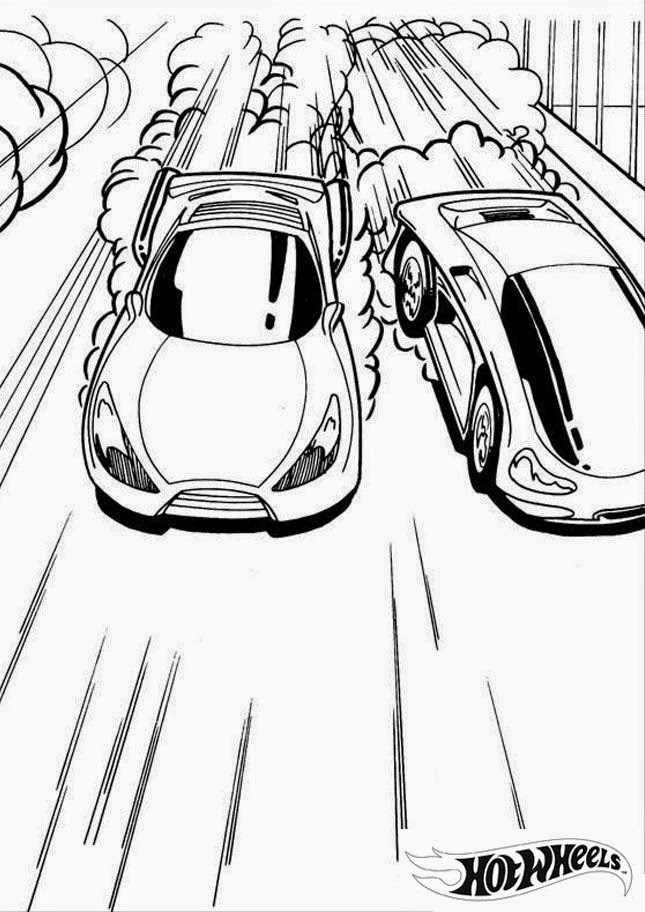Hot Wheels Coloring Pages 40