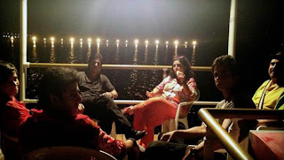 SRK and Farah On the sets of Happy New Year in Dubai