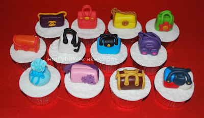 fashion bag cupcakes