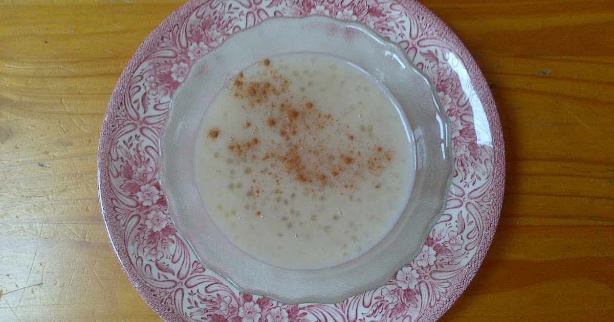 Me and my IBS Gluten and Dairy Free Tapioca Pudding