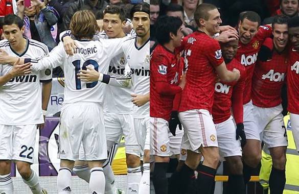 Manchester United vs Real Madrid 2013: Horarios y Alineaciones (Champions League)