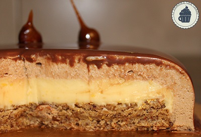 L'ENTREMETS GIANDUJA - YUZU