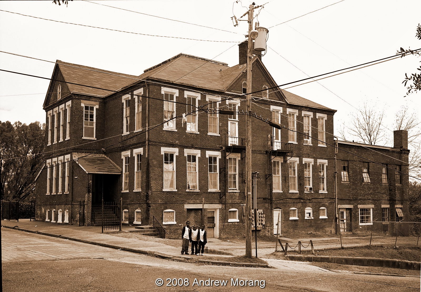 Urban Decay Demolished the Speed Street School, Vicksburg, Mississippi