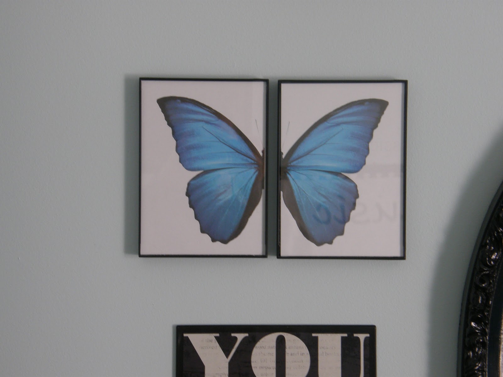 Pottery Barn Teen Knock Off Butterfly wall art Knock It Off Kim