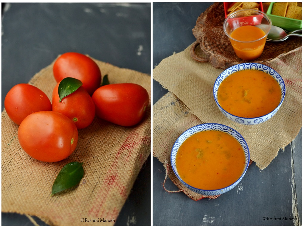 Easy Cook Tomato Celery Soup with Coconut milk....