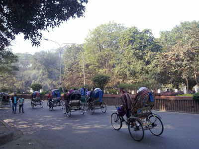 Rickshaw in Dhaka Rickshaw in Dhaka