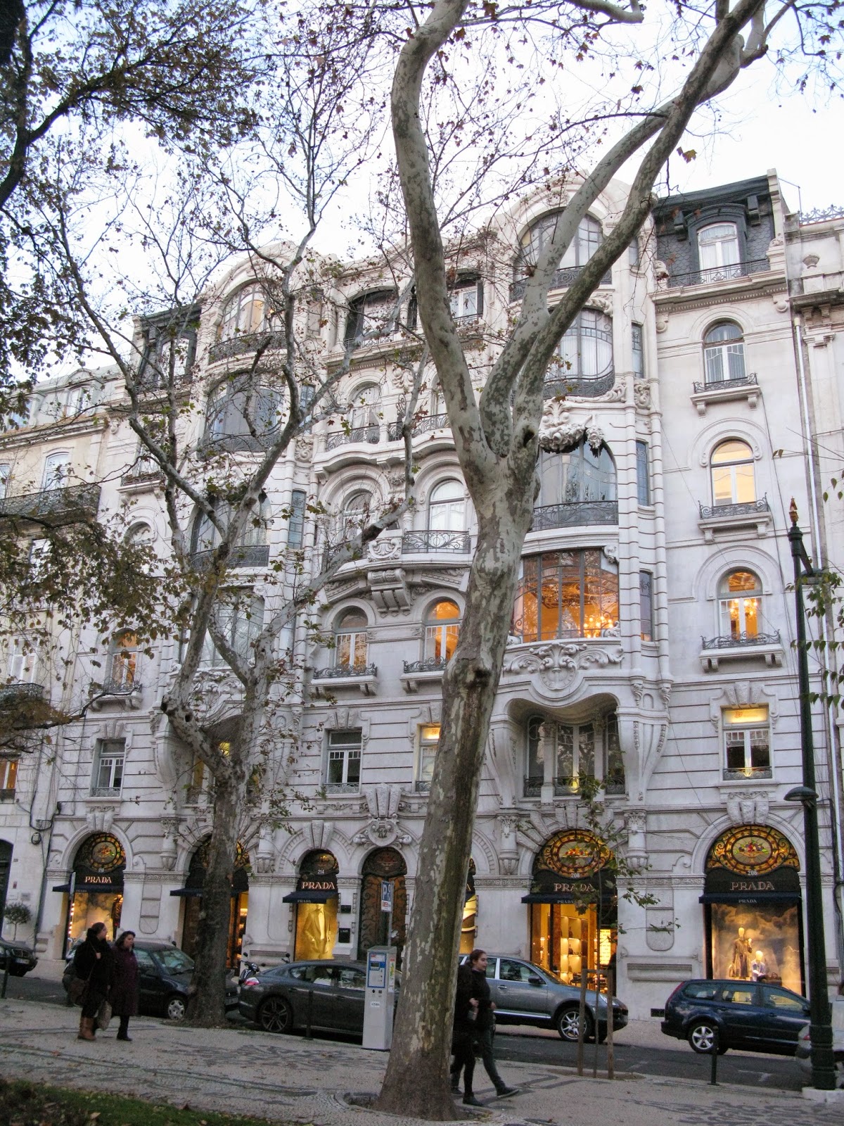 Avenida da Liberdade - palazzi