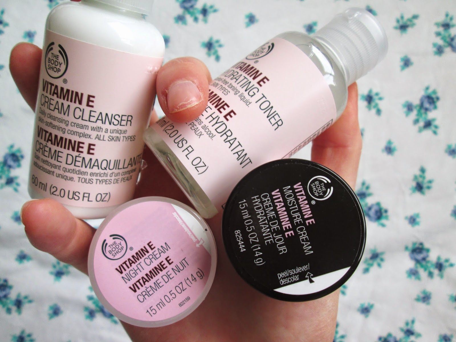 laura loves that beauty The Body Shop Vitamin E collection minis