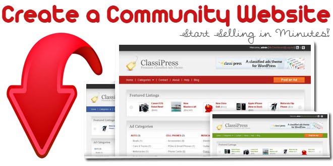 Create a Community Website in Minutes