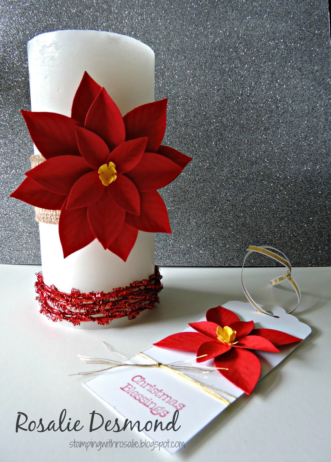 Stamping with Rosalie Festive Flower Punch