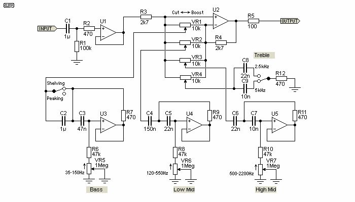 HOBI OPREK ELEKTRONIKA Rangkaian Subwoofer dan Parametrik