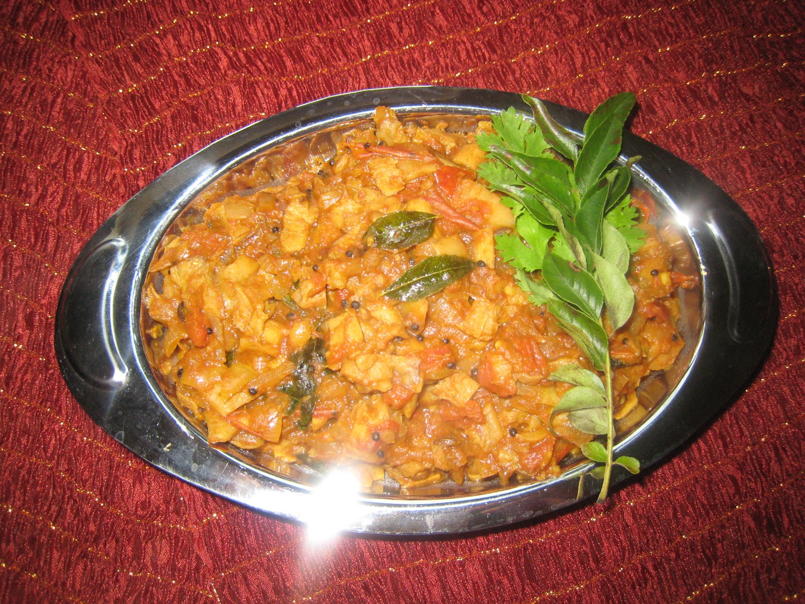 INDIAN COOKING !!! Oyster Mushroom Curry