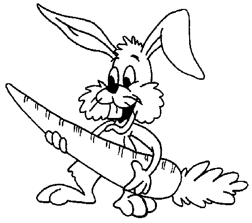 easter bunny clipart. easter bunny coloring sheets.