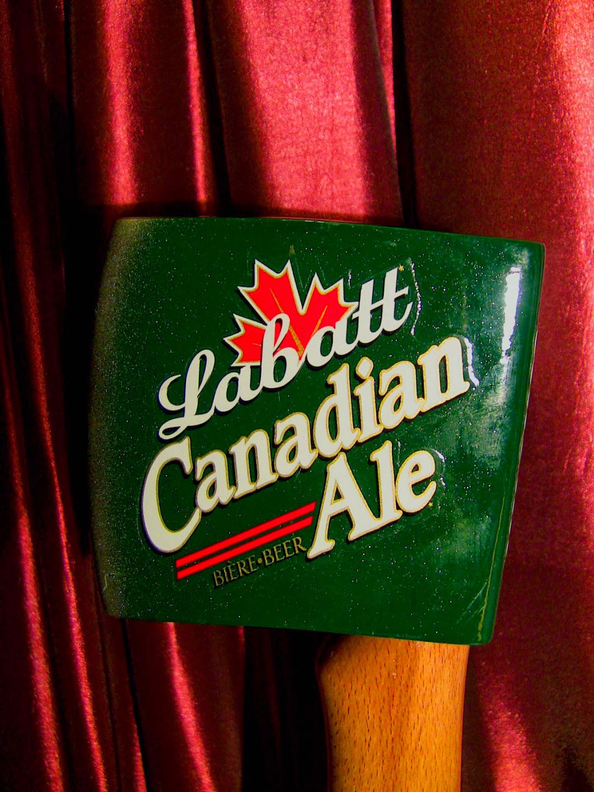 Tap Handle 400 Labatt Canadian Ale