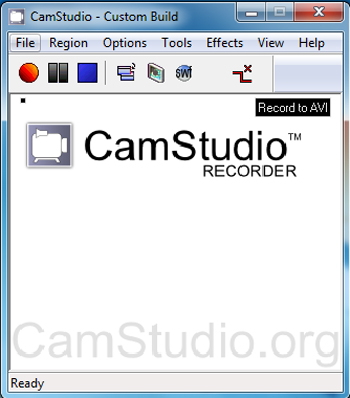 Бесплатная программа CamStudio.
