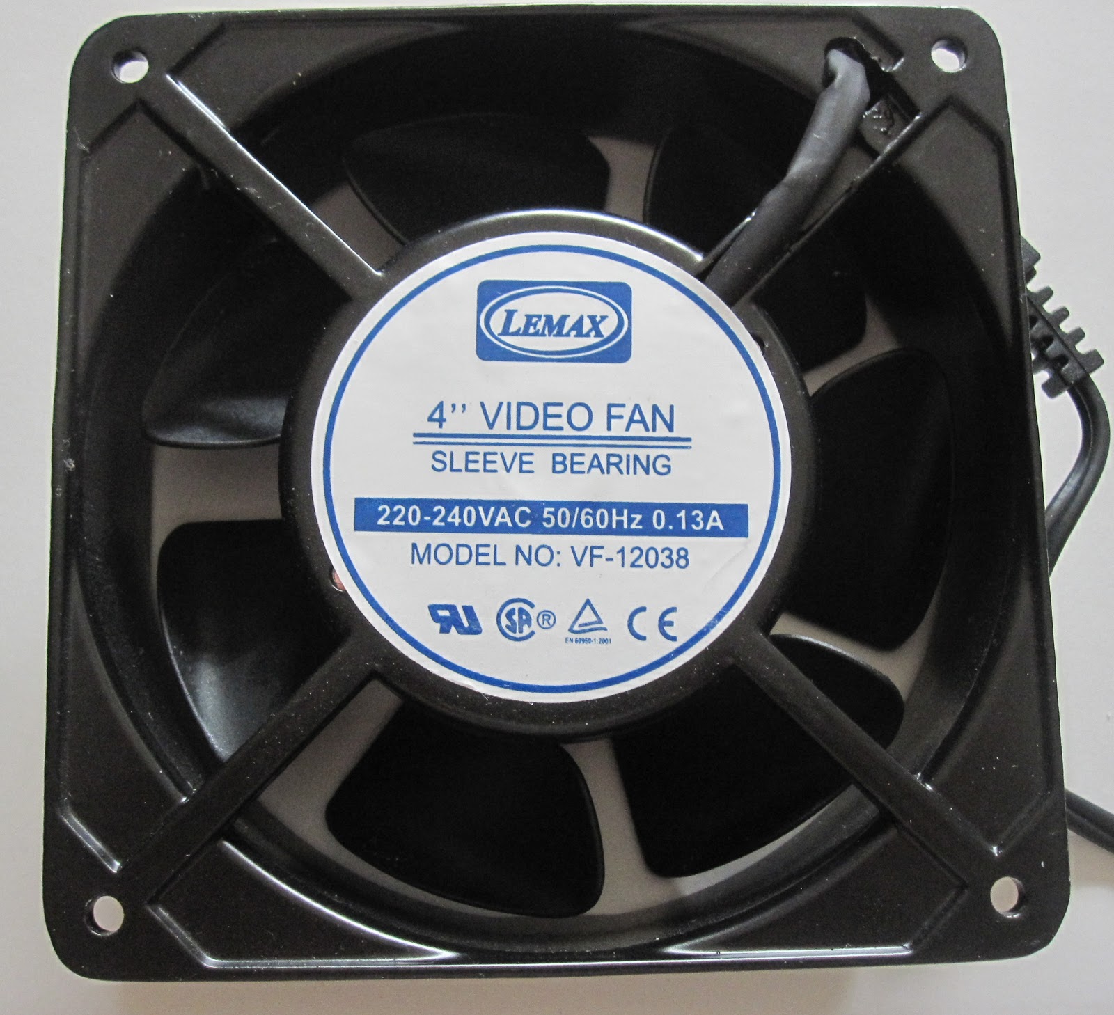 MyOldVintageHifi DIY portable fan unit for amplifier