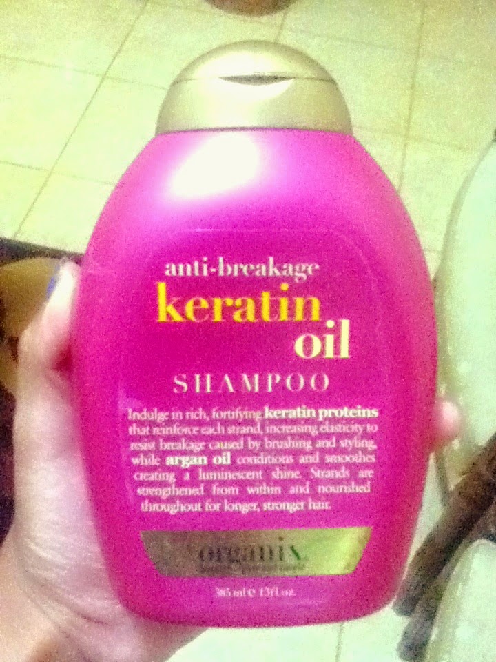 Gabriella Anti Breakage Keratin Oil Shampoo From Organix