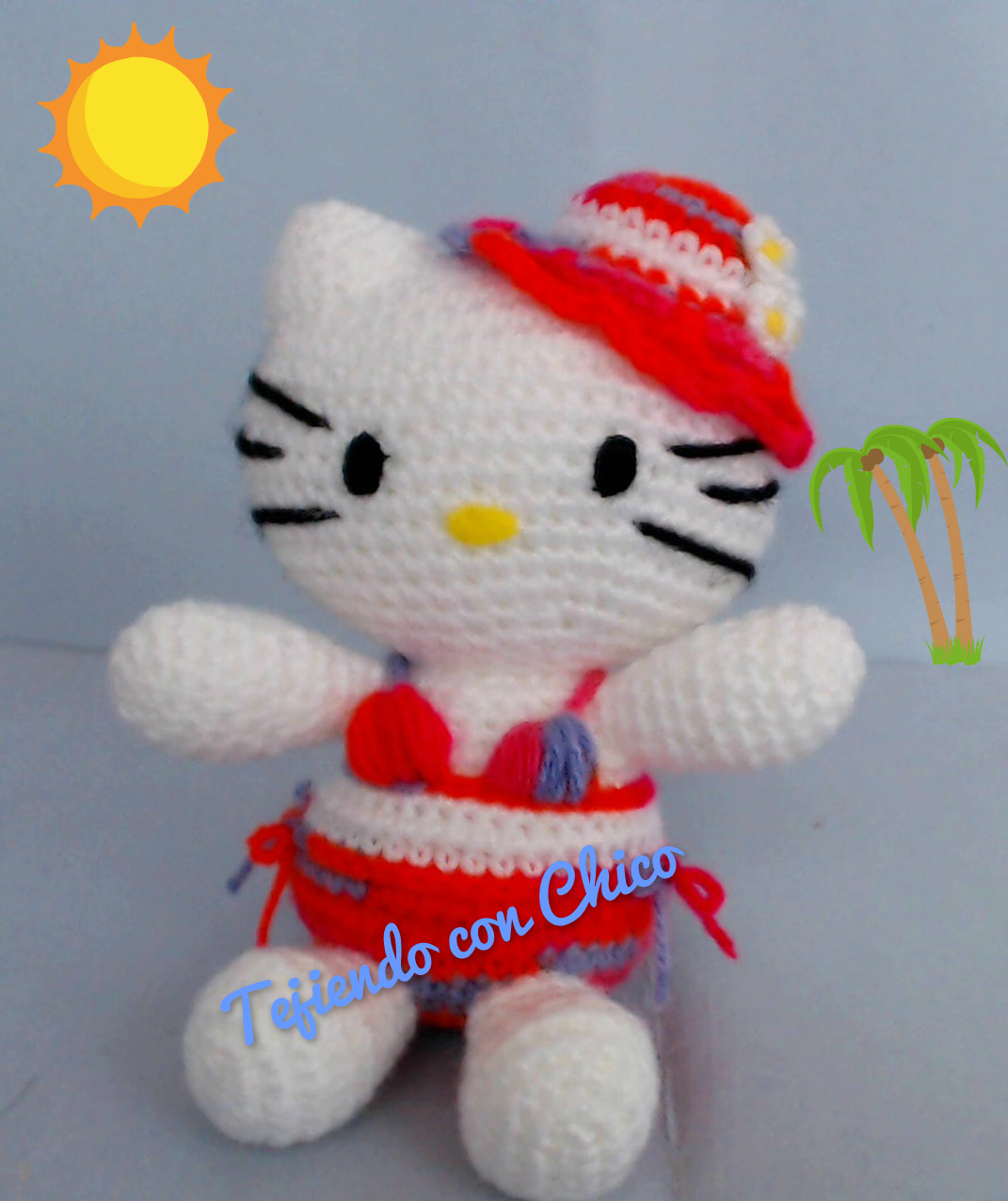 Tejiendo con Chico: Hello Kitty 18