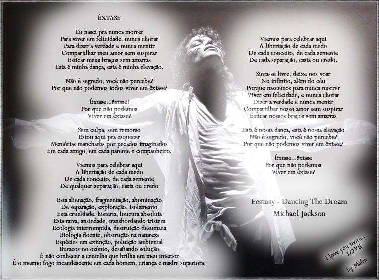 Michael - I Love You More L.O.V.E: Êxtase - Dancing The Dream - Michael  Jackson