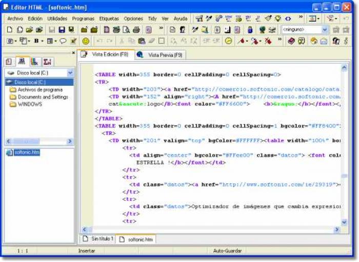 EDITORES HTML GRATIS editores html gratis: