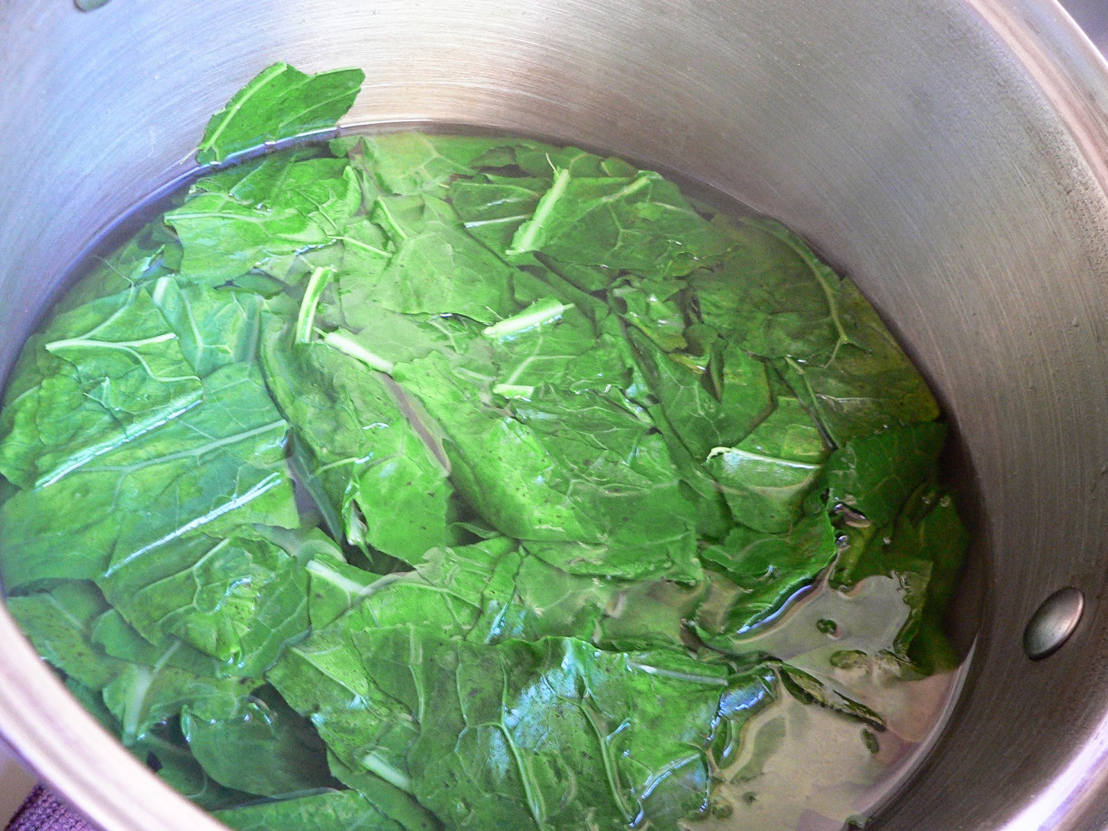 Dance While You Cook Braised Collard Greens with Coconut Milk