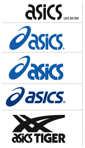 Football teams shirt and kits fan: Logo Asics