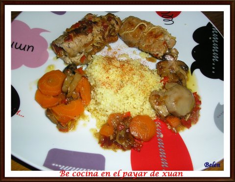 Rollitos De Carne Y Cous-cous.
