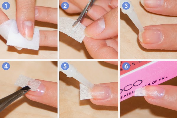 Diy How To Fix A Broken Nail The Vanity - How To Repair A Split Nail With Glue