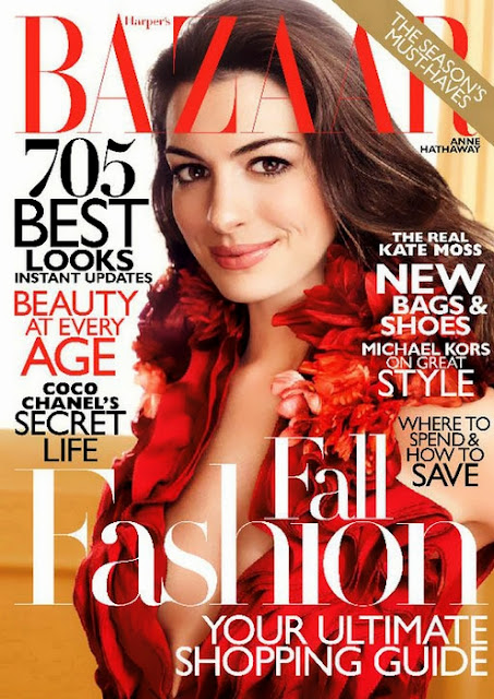 Anne Hathaway Fashion. 2011 Cover - Anne Hathaway