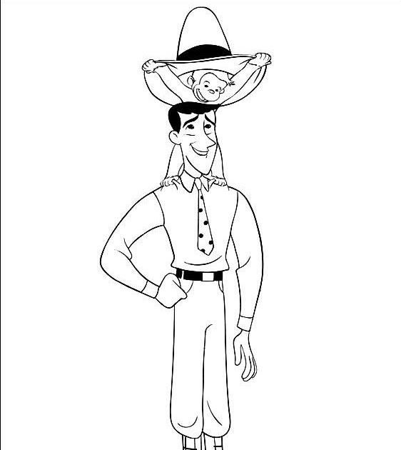 Krafty Kidz Center: Curious George Coloring Pages