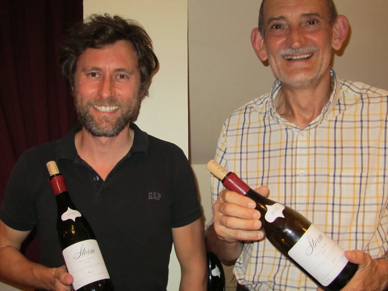 Wine Village Hermanus 2012 Pinot Noir Tasting with Hannes Storm