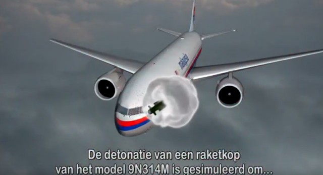 Video Simulasi Bagaimana MH17 Ditembak