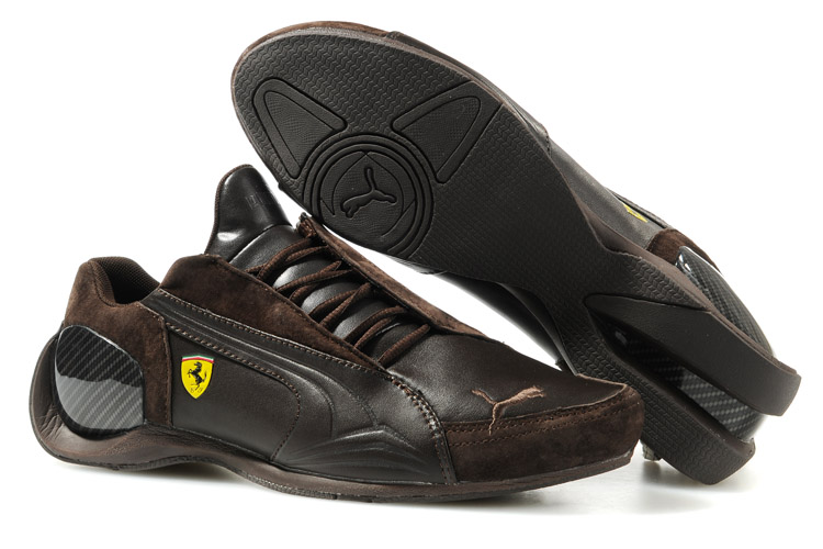 Brown Puma Ferrari Shoes Brown Puma Ferrari Shoes