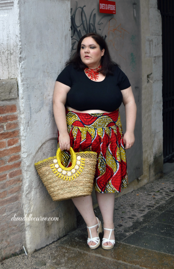 Italian Curves by divadellecurve: Plus Size Outfit: Festival look