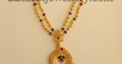 gold grams simple necklace designs