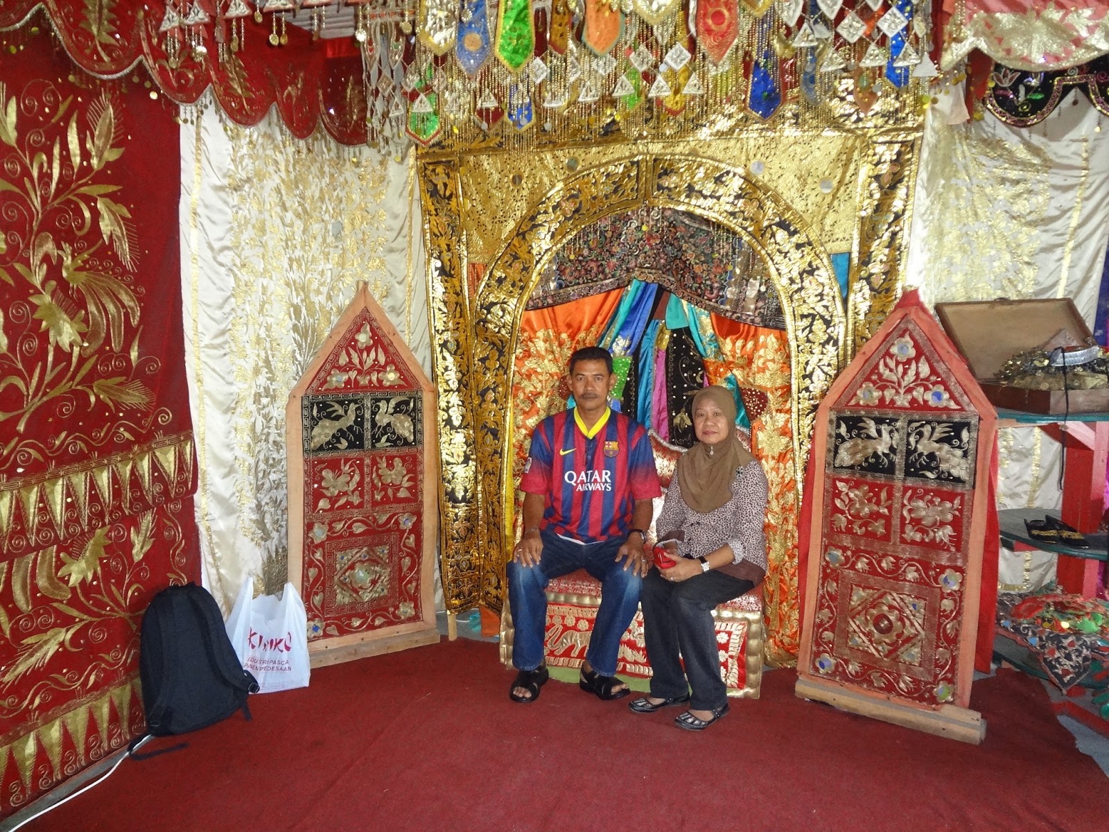 pengantin minang modern busana 