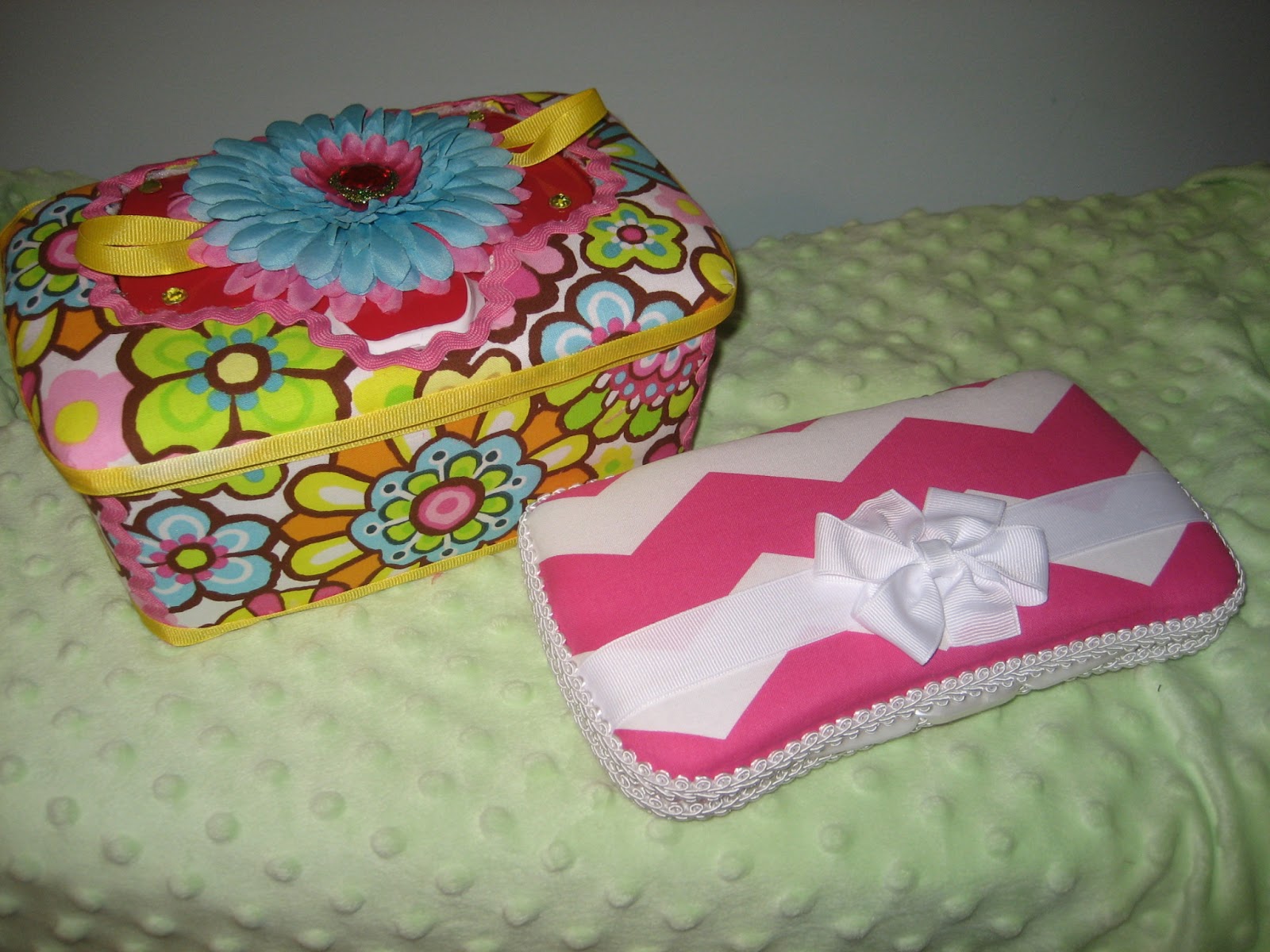 CreationsbyGena♥ Large baby wipe case