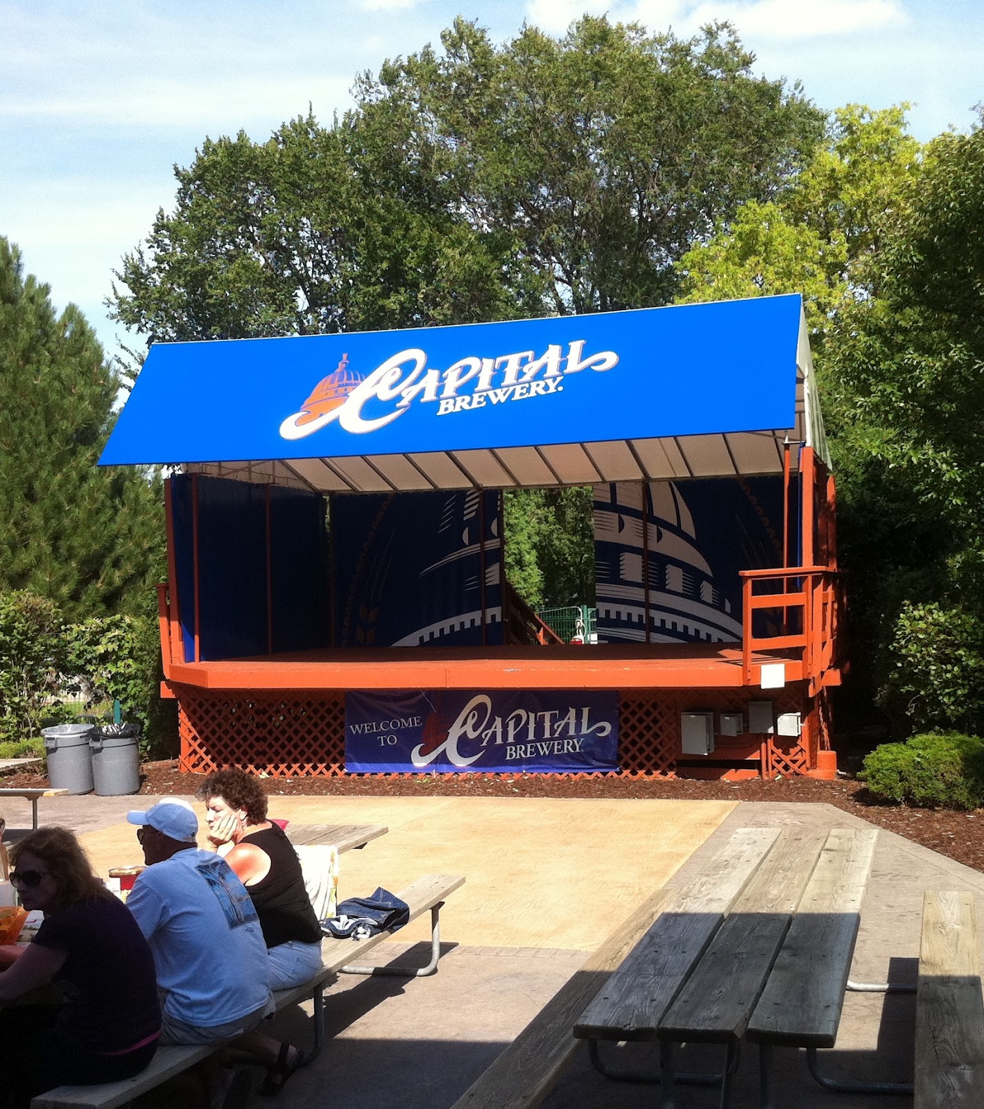 NA Confidential Bier Garten, as performed by Capital Brewery.