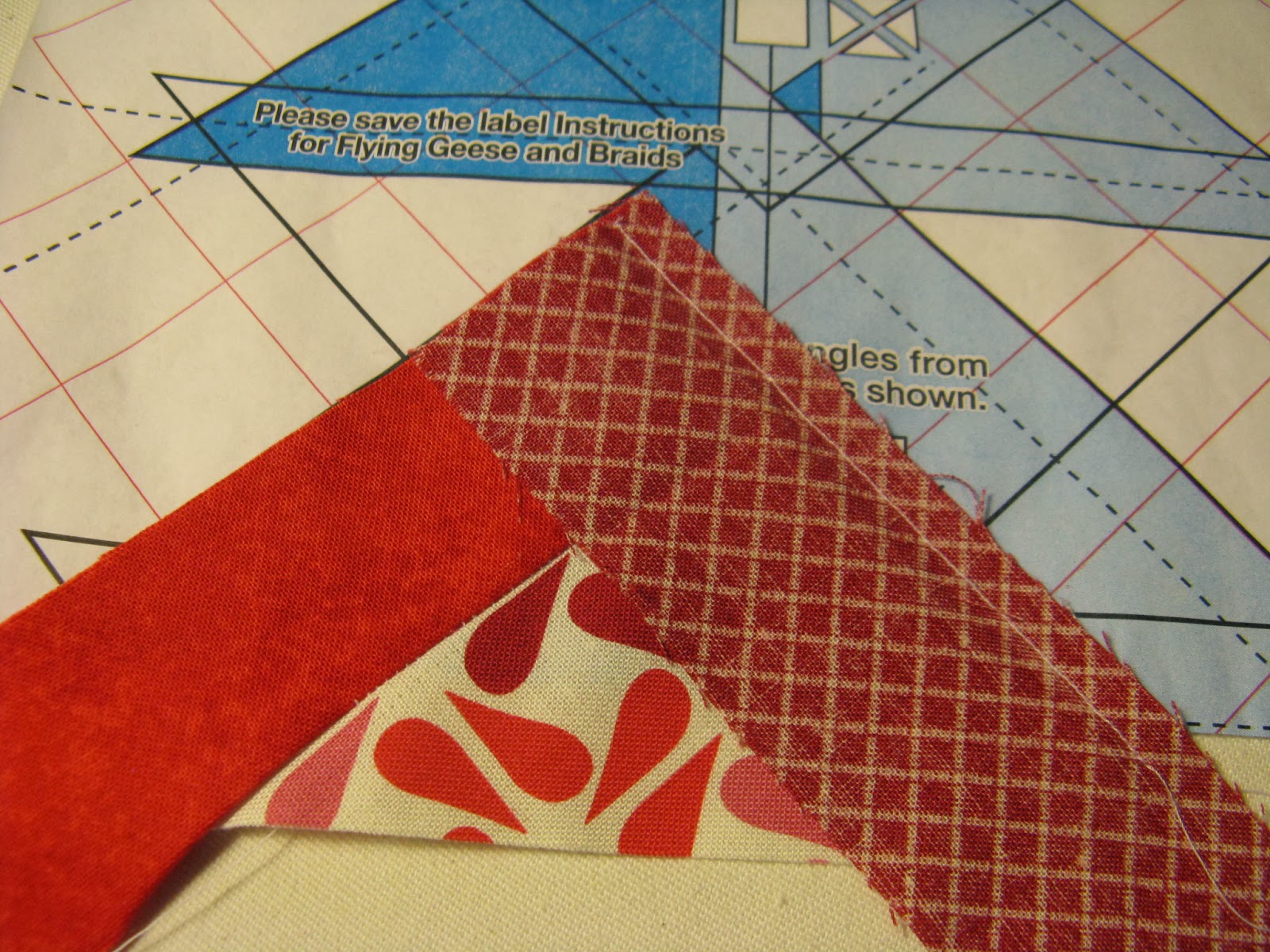 Braid Tutorial Using Sew and Fold Paper Triangles on a Roll