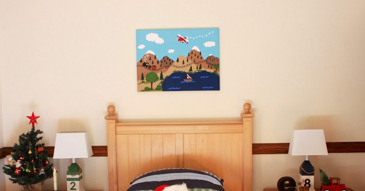 Designs from Home: A Christmas Bedroom - for Kids!