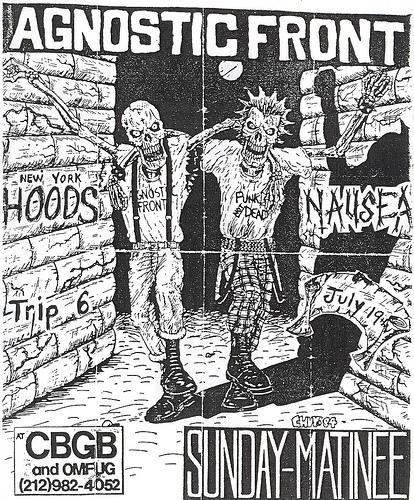 manslaughter thug life agnostic front sunday matinee flyer skrewdriver flyers
