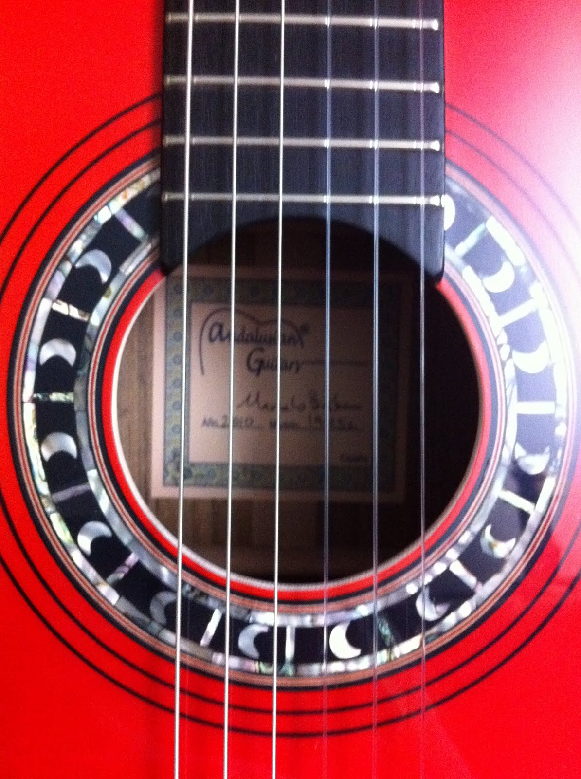 Drip Dry Beautiful Andalusian Flamenco Guitars of Spain.